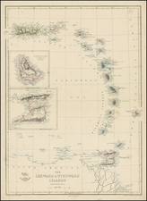 Caribbean Map By Edward Weller