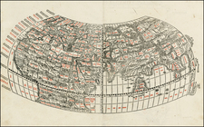 World and World Map By Bernardus Sylvanus