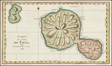 Other Pacific Islands Map By Jacques Nicolas Bellin / James Cook