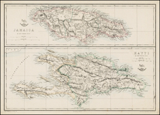 Caribbean Map By Edward Weller