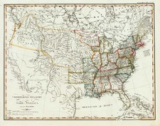 United States Map By Adolf Stieler