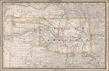 Plains and Southwest Map By Rand McNally & Company