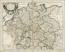 Europe, Europe, Netherlands, Czech Republic & Slovakia and Germany Map By Giacomo Giovanni Rossi