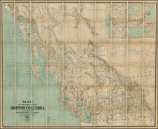 Alaska and Canada Map By G.B. Martin / Gotfred Jörgensen