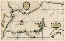 Central America and South America Map By Jacques Nicolas Bellin