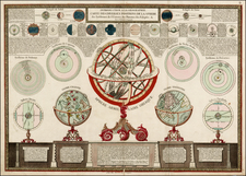 World, World and Celestial Maps Map By Jean-Baptiste Delafosse