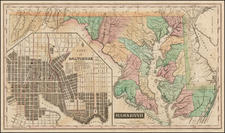 Mid-Atlantic Map By Fielding Lucas Jr.