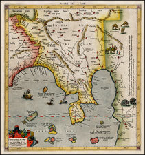 India, Southeast Asia and Other Islands Map By  Gerard Mercator