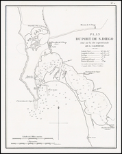 California Map By Eugene Duflot De Mofras