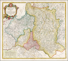 Poland Map By Gilles Robert de Vaugondy