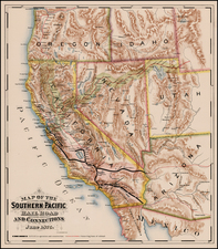 California Map By F. T. Newbery