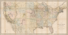 United States Map By U.S. General Land Office