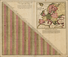 Europe, Europe and Curiosities Map By Peter Schenk