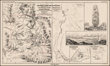 Rocky Mountains Map By Ferdinand Vandeveer Hayden / Augustus Herman Petermann
