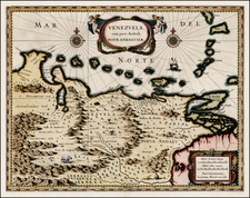 South America Map By Willem Janszoon Blaeu