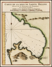 South Africa Map By Jacques Nicolas Bellin