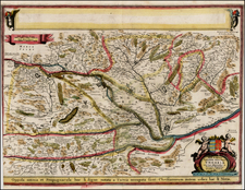 Hungary Map By Cornelis II Danckerts