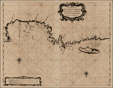 Hispaniola Map By Arent Roggeveen