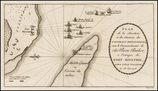 Southeast and South Carolina Map By Charles Picquet