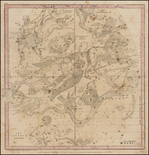 Celestial Maps Map By Elijah J. Burritt