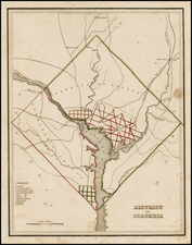 Mid-Atlantic Map By Thomas Gamaliel Bradford