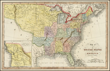 United States Map By Hinton, Simpkin & Marshall