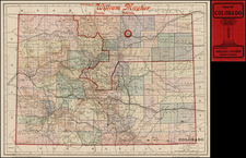 Colorado and Colorado Map By Kenyon Printing & Mfg Co.