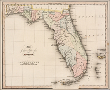 Florida Map By Hinton, Simpkin & Marshall