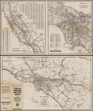 California Map By Security-First National Bank of Los Angeles