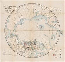 Polar Maps, Alaska, Russia, Scandinavia, Russia in Asia and Canada Map By James Wyld