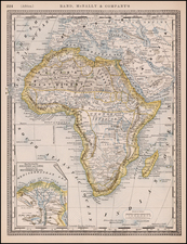 Africa and Africa Map By William Rand  &  Andrew McNally