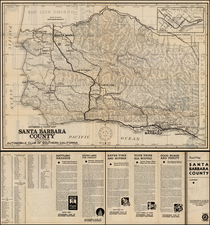 California Map By Automobile Club of Southern California