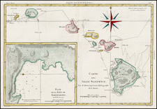 Hawaii and Hawaii Map By Rigobert Bonne