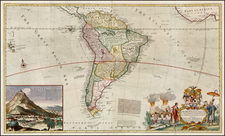 South America Map By Herman Moll