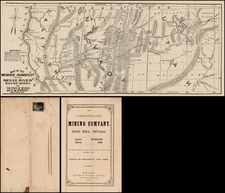 Southwest, Nevada, Rocky Mountains and California Map By E. W. Perry