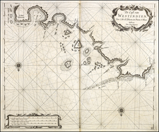 Central America and South America Map By Arent Roggeveen / Johannes Loots