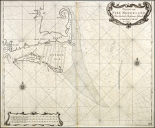 New England Map By Arent Roggeveen / Johannes Loots