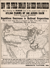 United States, Midwest, Plains and Rocky Mountains Map By Rand McNally & Company