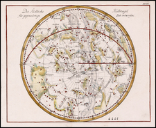 Celestial Maps Map By Johann Elert Bode