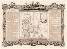 Scandinavia Map By Louis Brion de la Tour