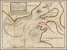 Southeast Map By Herman Moll