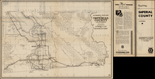 California Map By Automobile Club of Southern California
