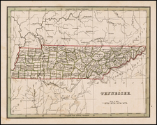South Map By Thomas Gamaliel Bradford