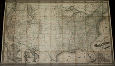 United States Map By G.W.  & C.B. Colton