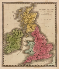 British Isles Map By Jeremiah Greenleaf