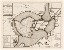 Italy, Northern Italy and Other Italian Cities Map By Gaspar Baillieul