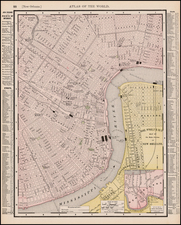 South Map By Rand McNally & Company