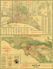 California Map By Poates Engraving Company