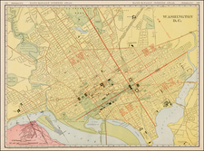 Mid-Atlantic Map By Rand McNally & Company