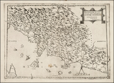 Northern Italy Map By Paolo Forlani / Ferrando Bertelli